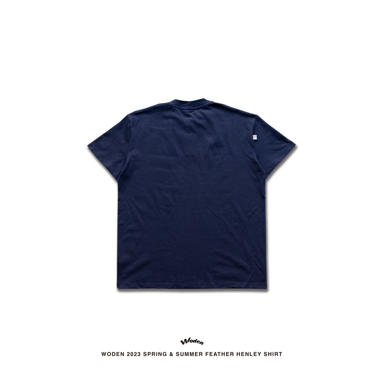 WODEN 2023 Spring & Summer 078 Feather Henley Shirt