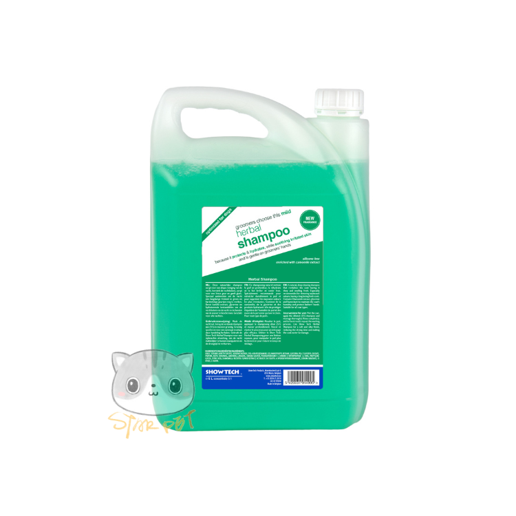 Show Tech Herbal Shampoo for dogs 5L