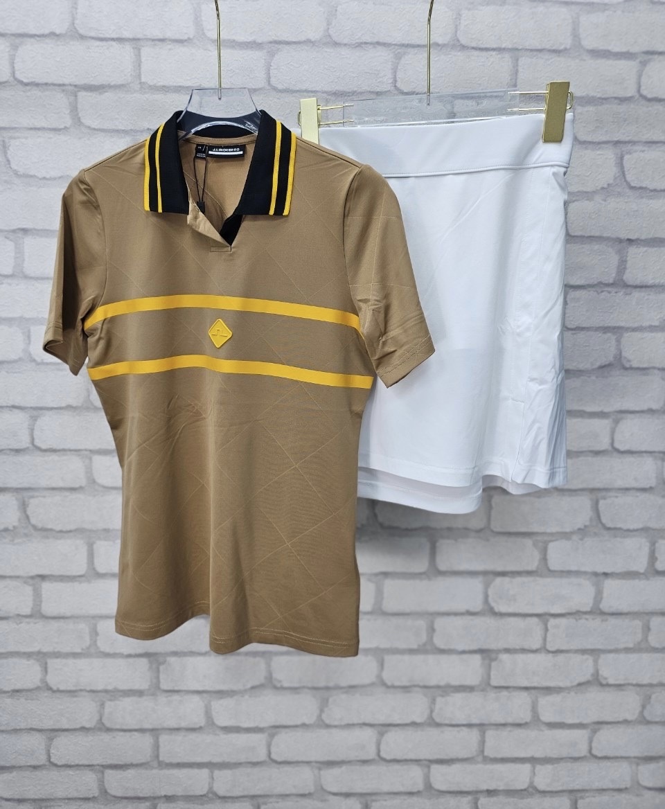 女【現貨】JL正品7折起/JLINDEBERG Womens Samantha Polo /JL搶手款 奢華感透氣PoloT卹/#30298JL,30340JL