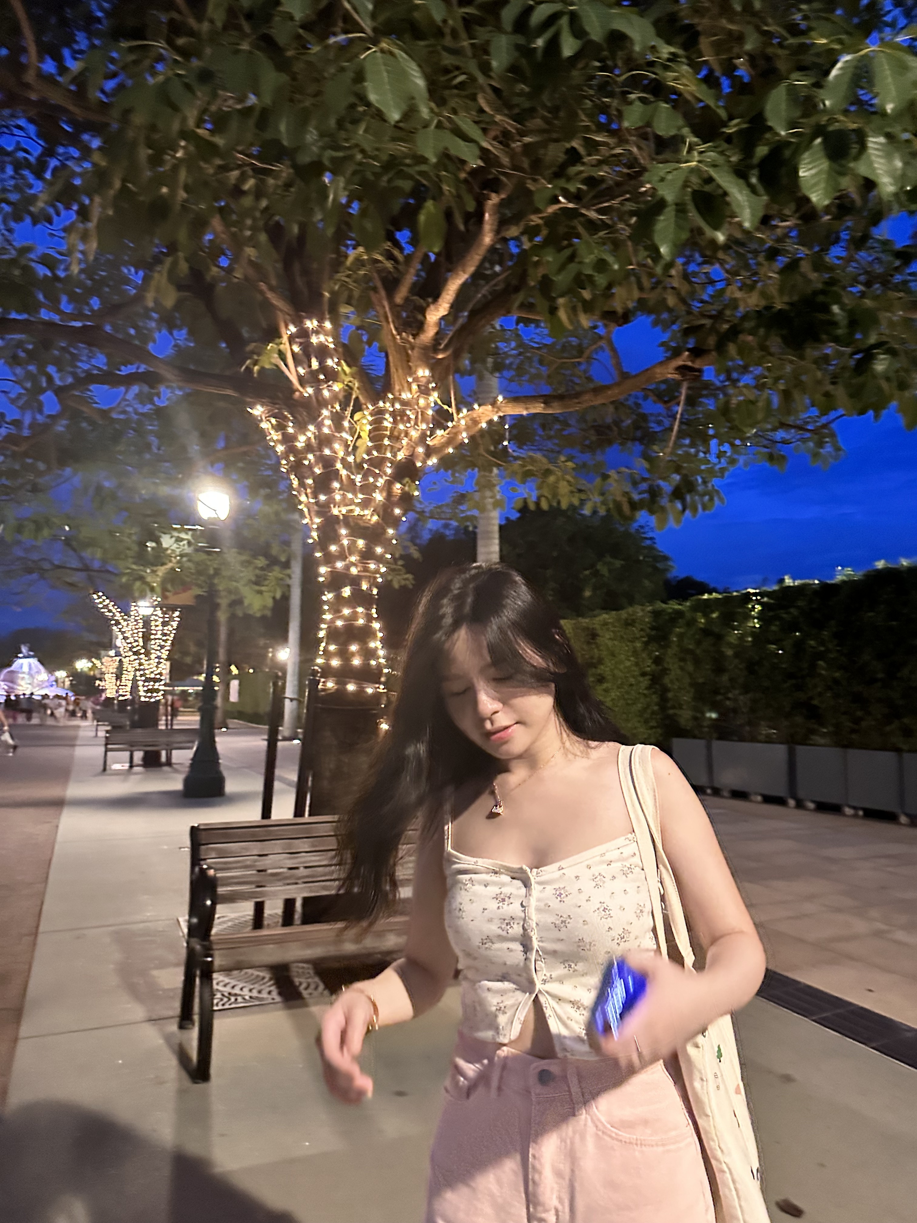 嫩膚感碎花top // 兩色入