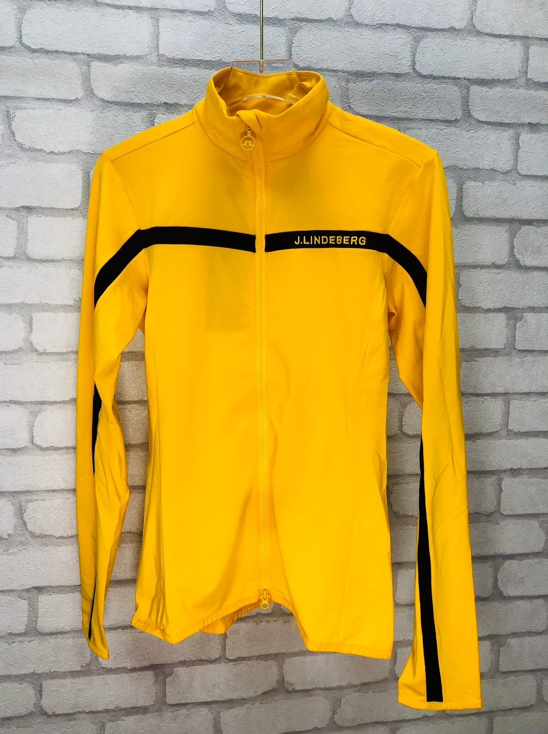 女【現貨】7折起/22新款/JLINDEBERG SEASONAL JANICE MID LAYER DAYLILY/春夏秋季 Tour JL大橋Logo拉鍊外套#30302JL