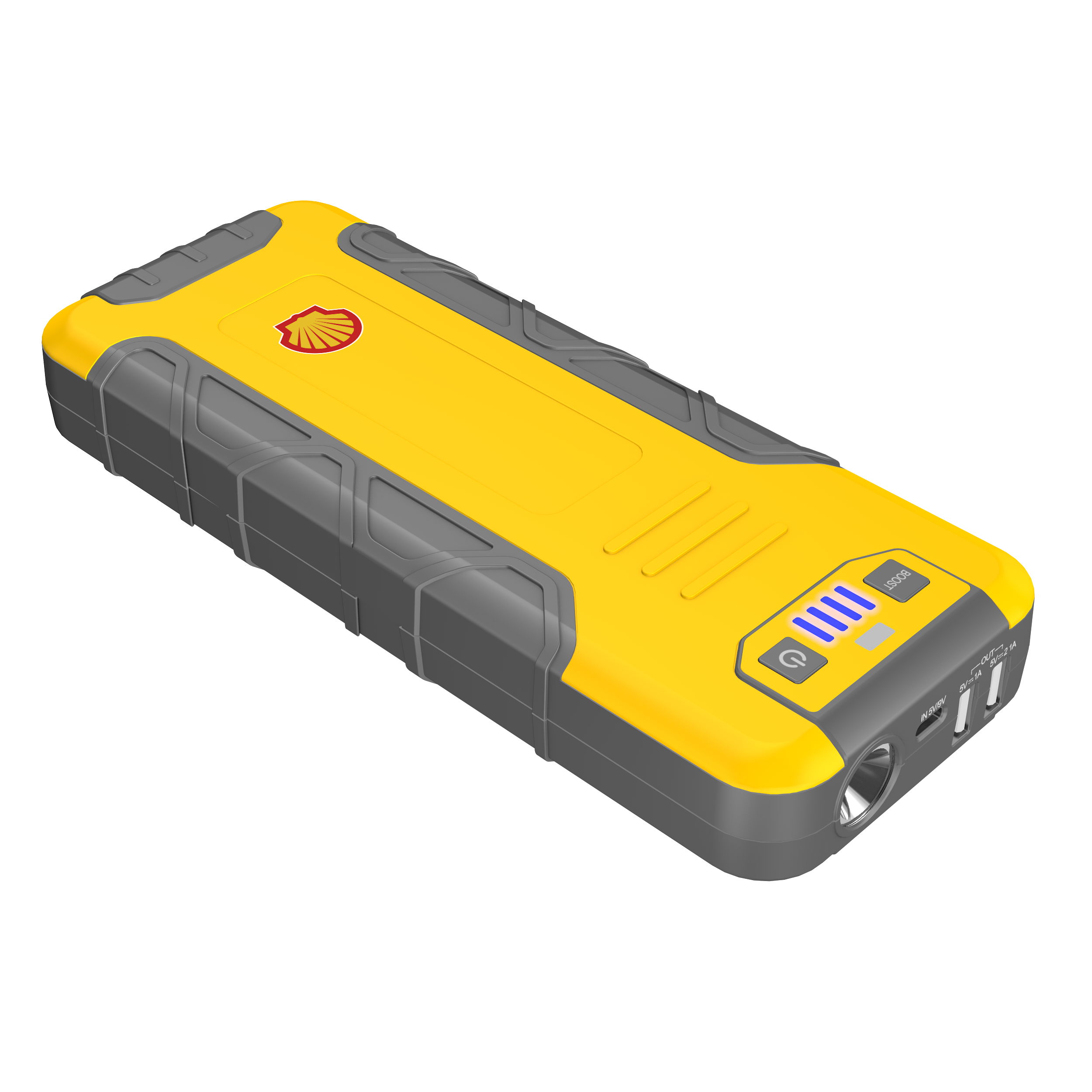 Shell 蜆殼 16000mAh 大容量過江龍專業汽車起動電池 SSL-SJP012