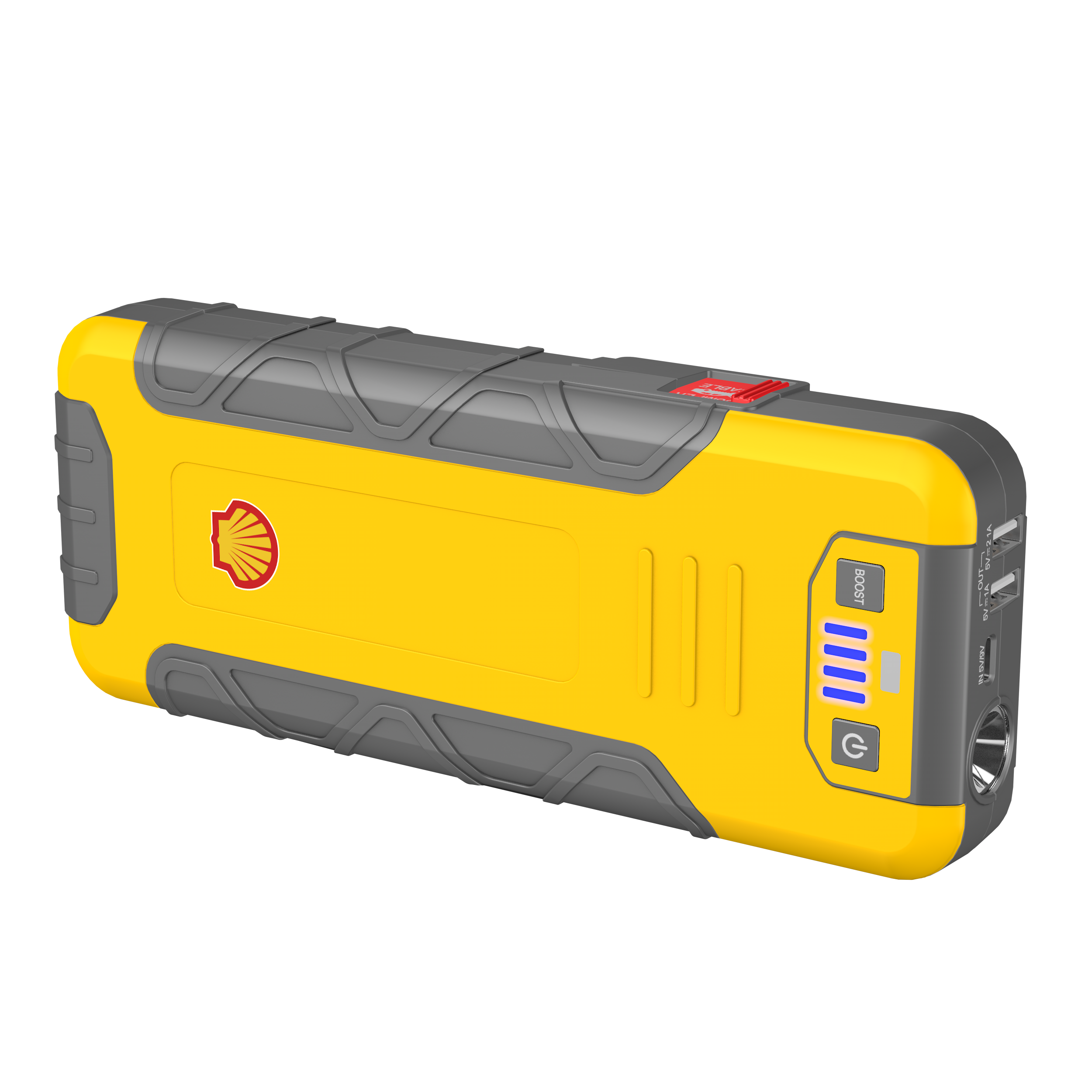 Shell 蜆殼 20000mAh 特大容量過江龍專業汽車起動電池 SSL-SJP013