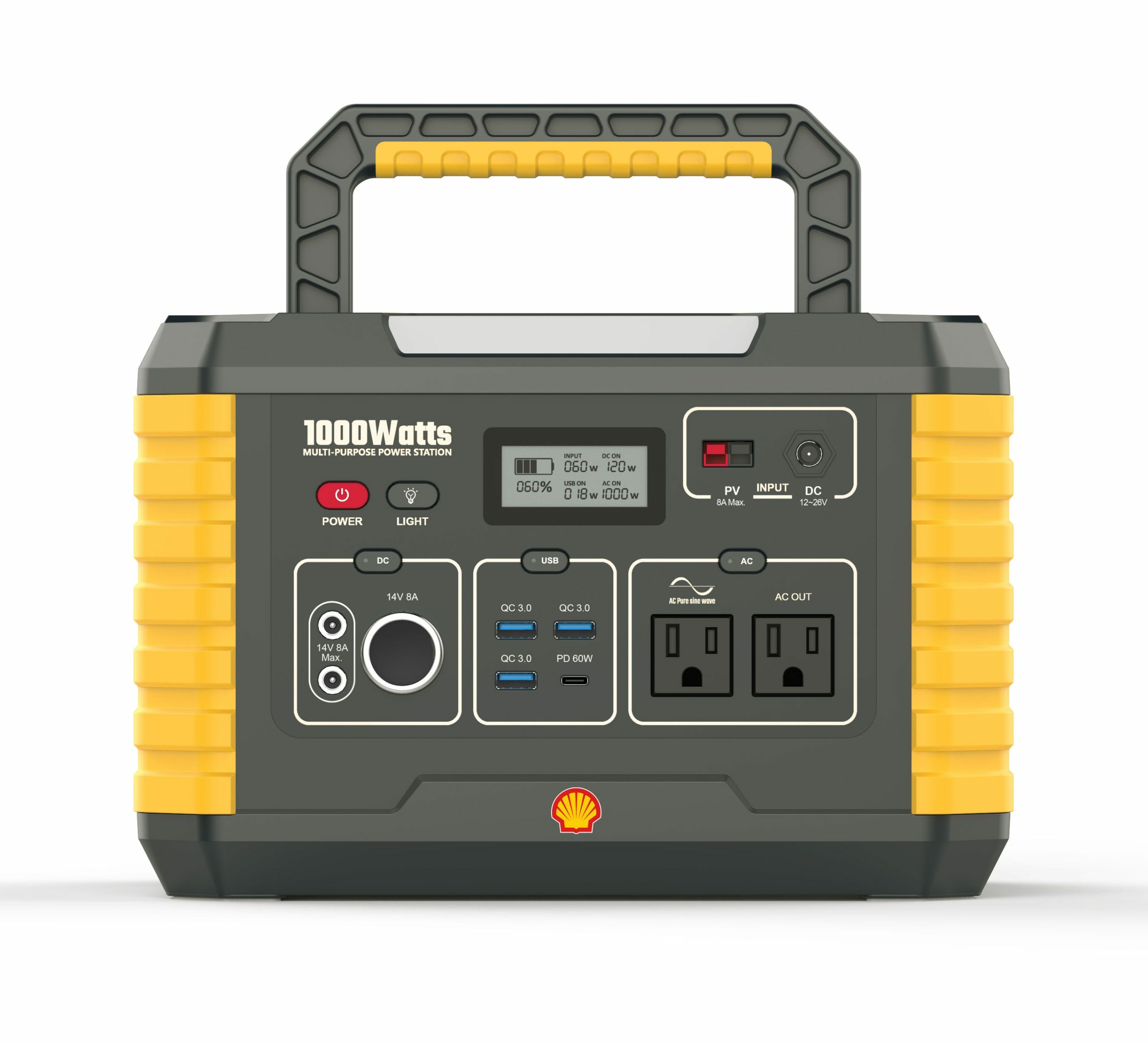 Shell 蜆殼 270,000mAh 可攜式超大容量移動電源 MP1000