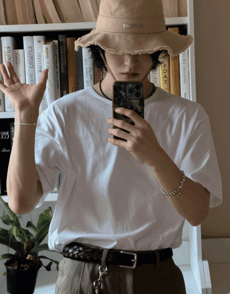 冰爽U領短袖T恤