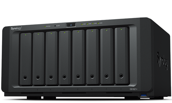 Synology DiskStation® DS1821+ 8 Bay NAS
