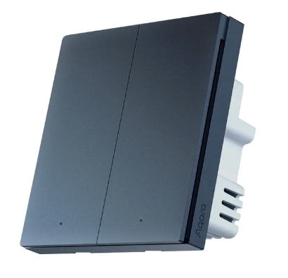 Aqara Smart Wall Switch H1 Pro With Neutral 智能牆壁開關 (零火線-單鍵版/雙鍵版/三鍵版)【香港行貨】