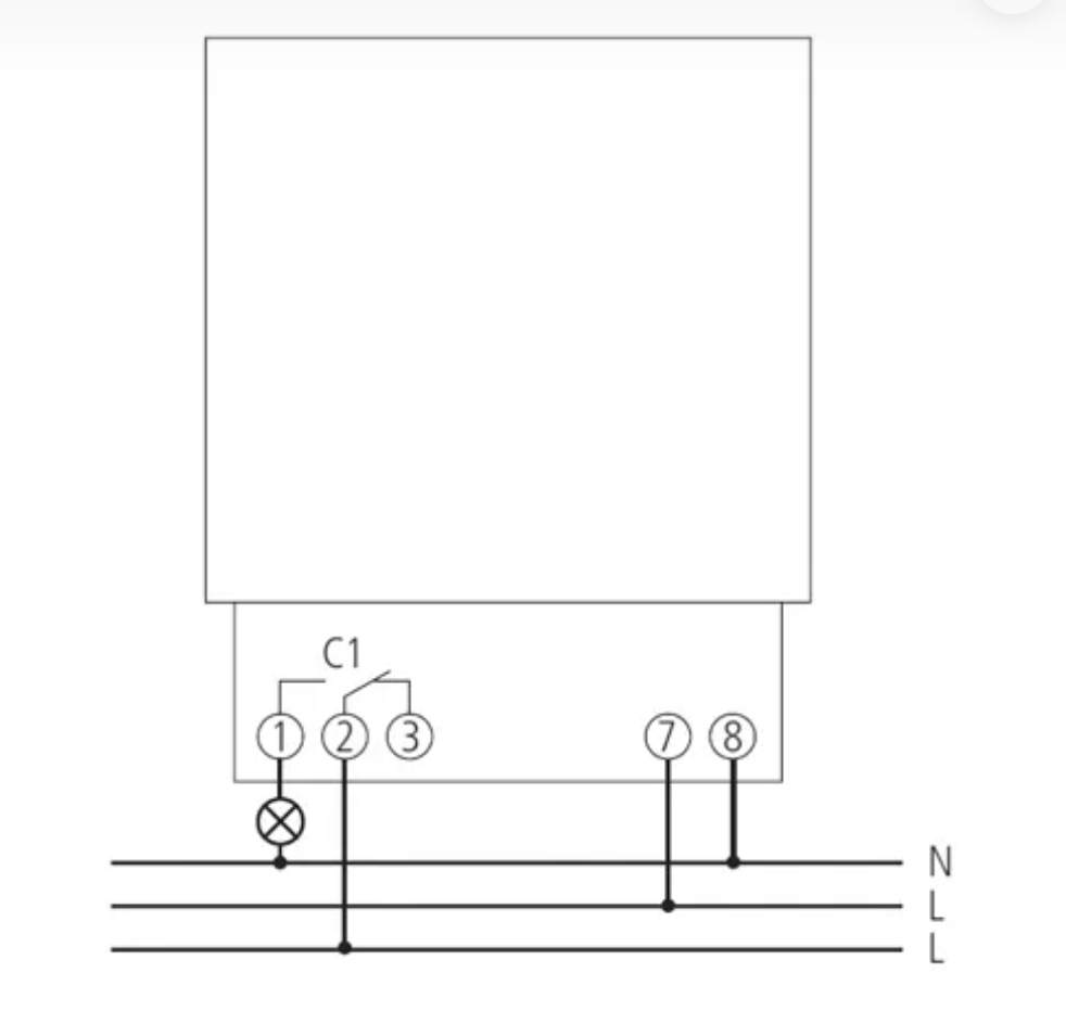 GRASSLIN 01.80.0001.1模擬計時器，TACTIC 111.1，壁掛式安裝