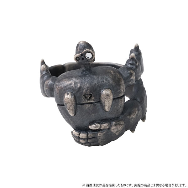 MOVIC 預訂2023/12月 天空の城ラピュタ　指輪　シルバー　ロボット兵 戒指