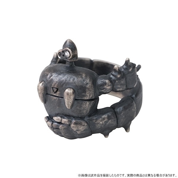 MOVIC 預訂2023/12月 天空の城ラピュタ　指輪　シルバー　ロボット兵 戒指