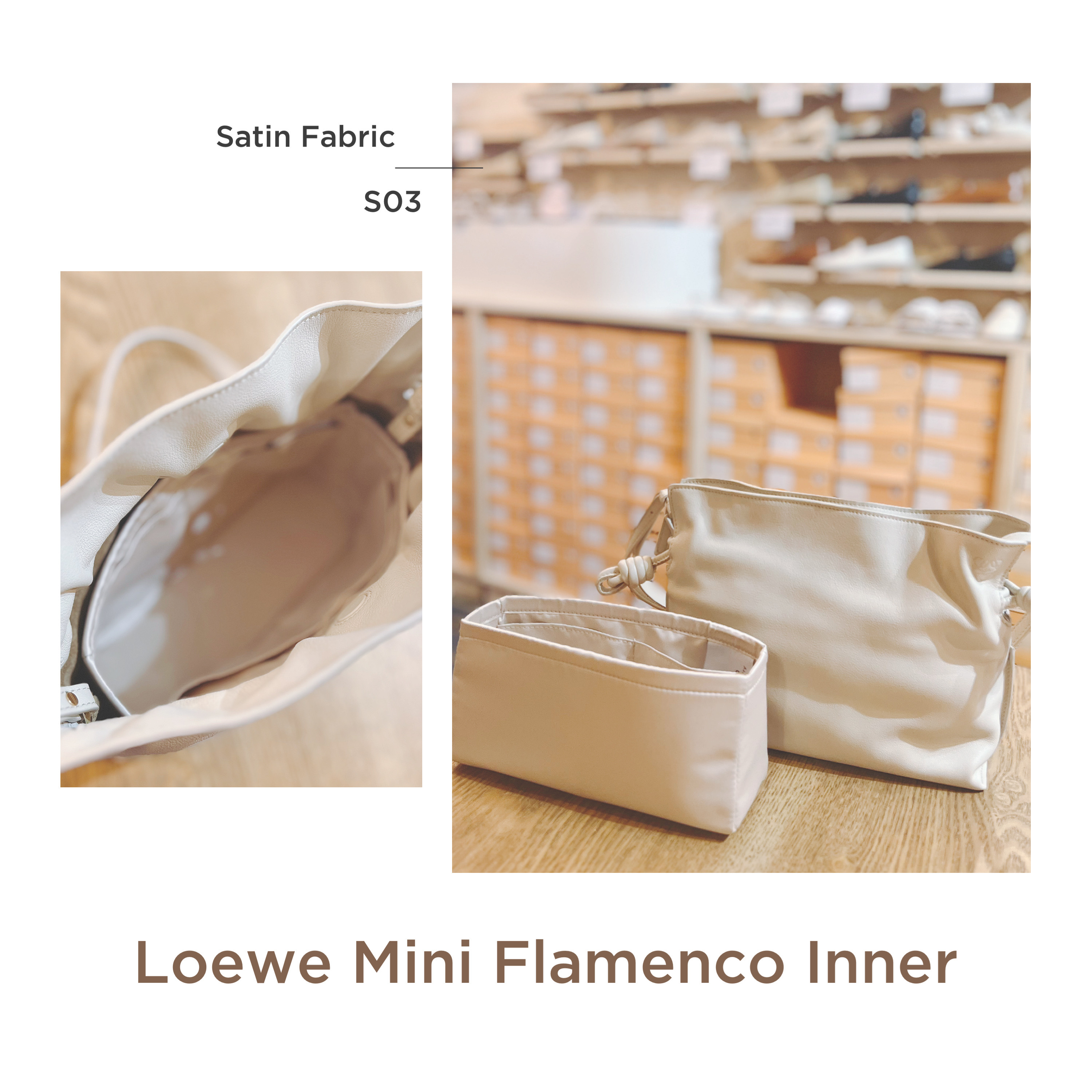 (現貨) [5016] Loewe Mini Flamenco 內袋