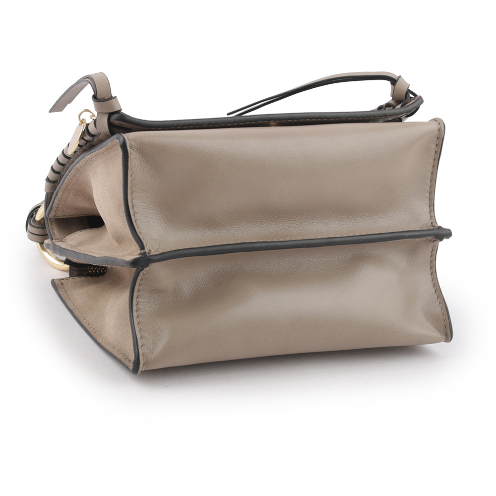 【SEE BY CHLOE】TILDA MINI 風琴式手提斜背包(灰色) CHS22ASA68C9923W