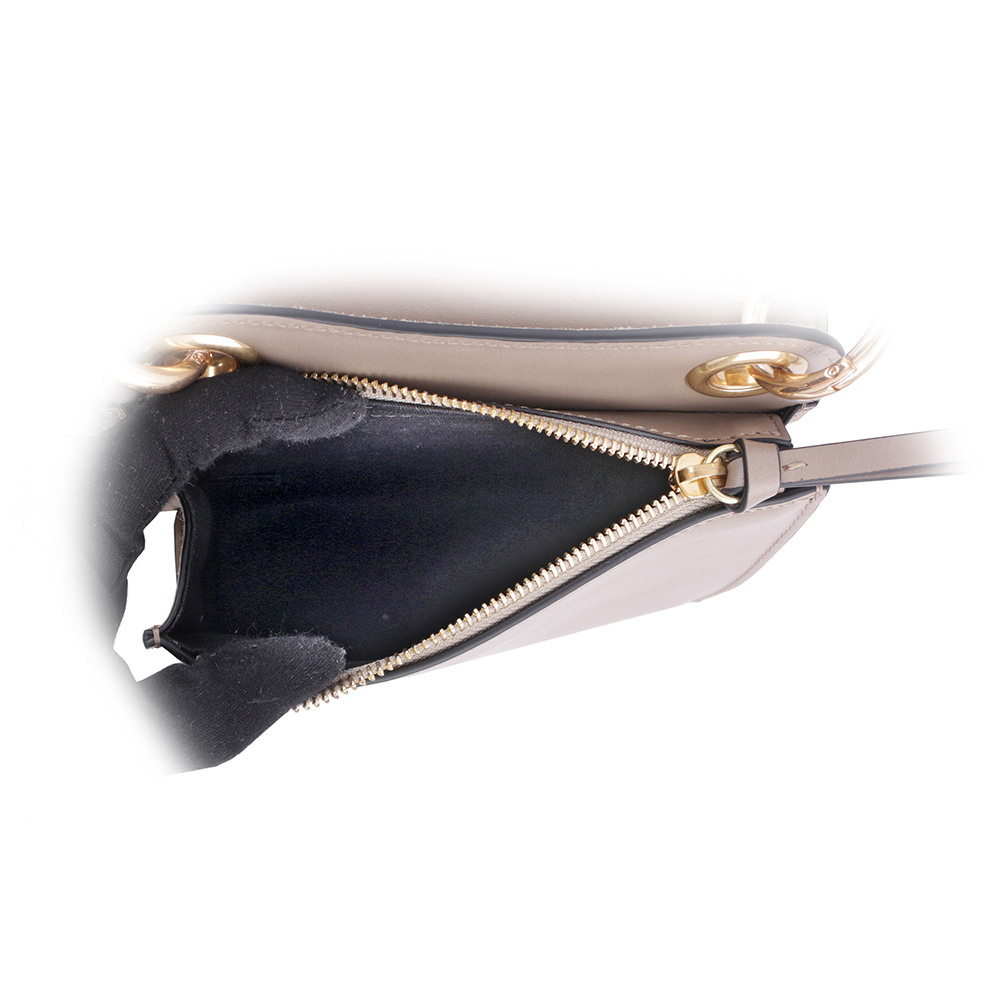 【SEE BY CHLOE】TILDA MINI 風琴式手提斜背包(灰色) CHS22ASA68C9923W