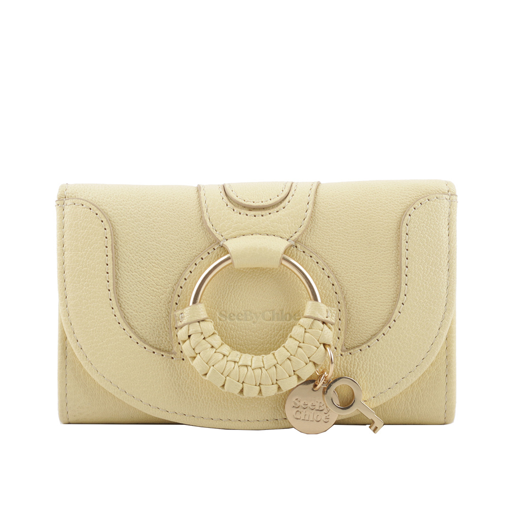 【See by Chloé】HANA系列山羊皮翻蓋中夾