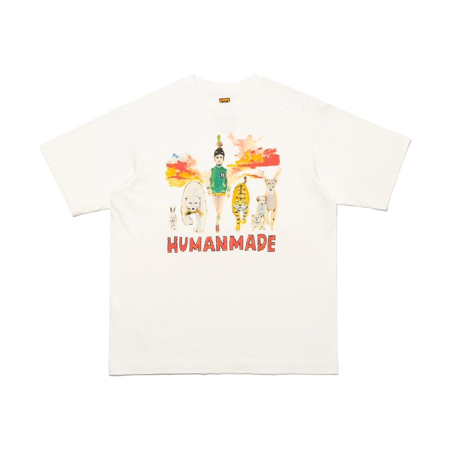 HUMAN MADE Keiko Sootome T-Shirt #9White1回使用になります