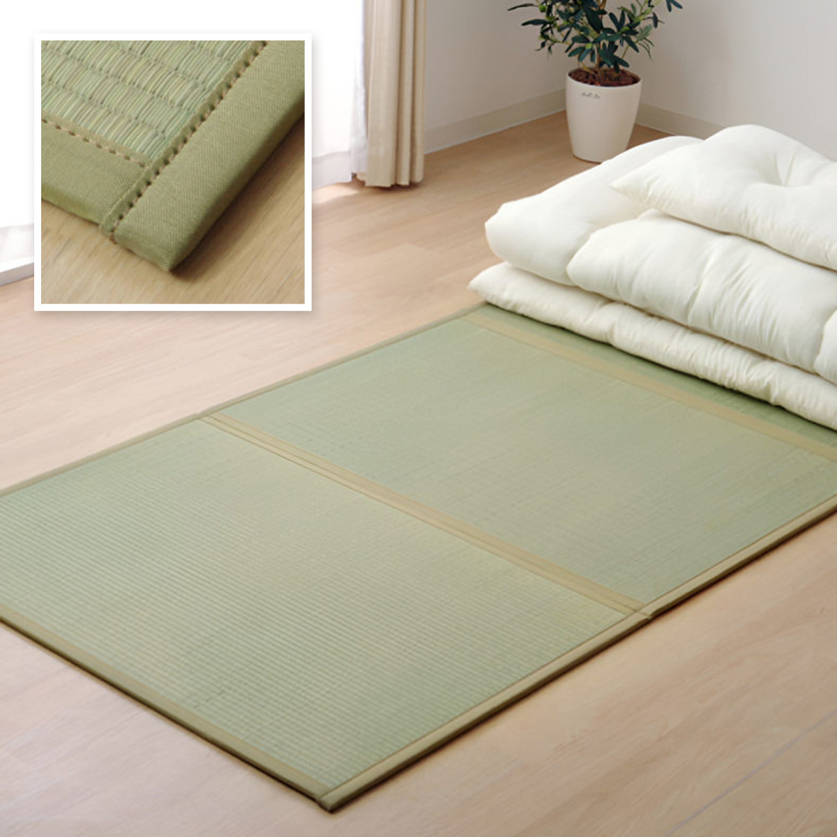 IKEHIKO 燈心草摺疊式榻榻米