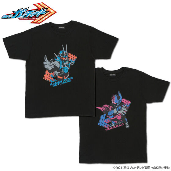 Pbandai 預訂2024/3月 仮面ライダーガッチャード　ライダー柄Tシャツ　(全2種)