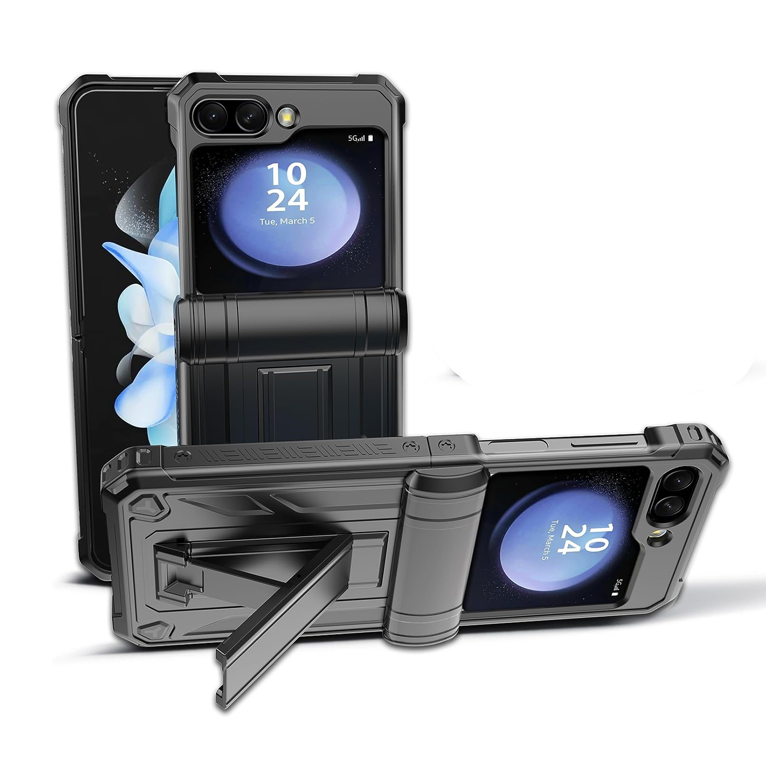 【Flip 5現貨】XPRO - Shield Ultra - Samsung Flip 5 / 4  Case 高度防撞支架鉸鏈蓋外屏保護手機殼