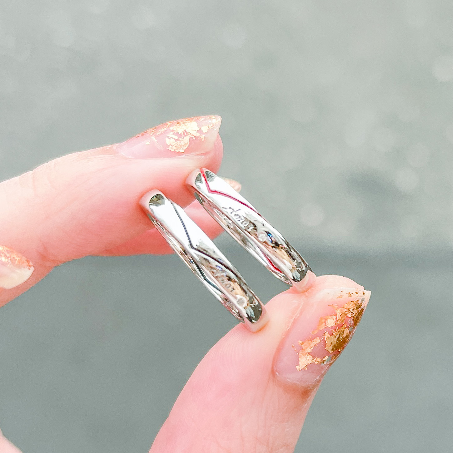 幸福時刻 純銀對戒