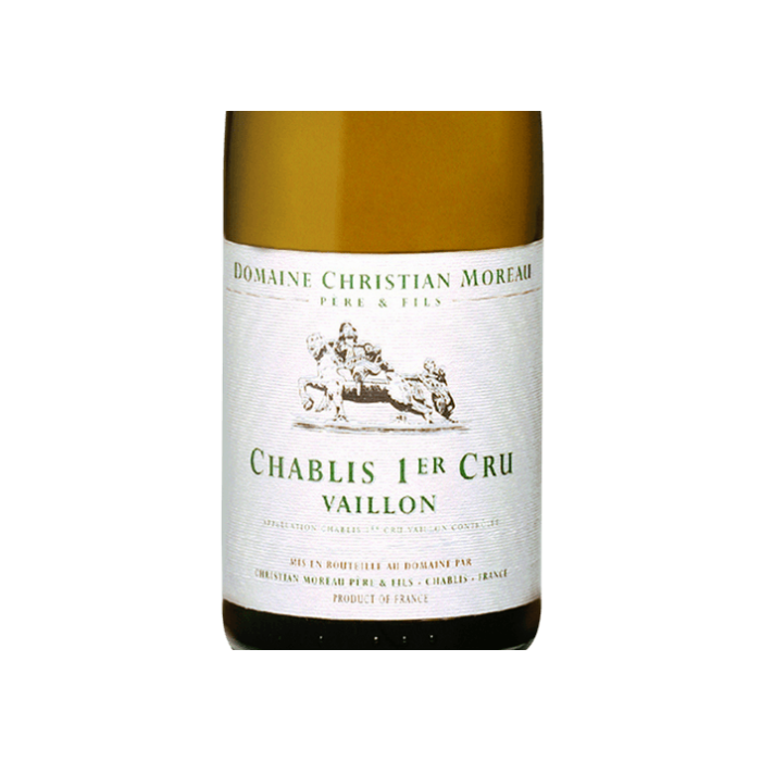Christian Moreau Chablis 1er Cru Vaillon 2022