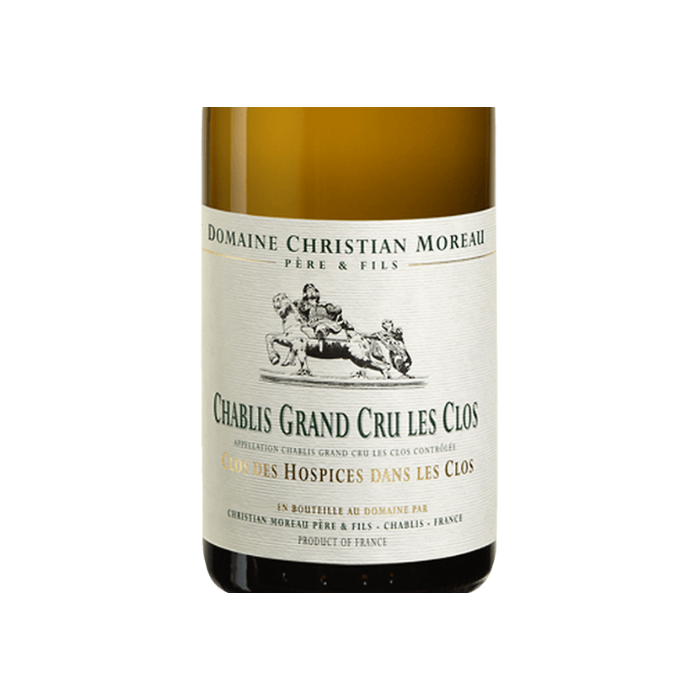 Christian Moreau Chablis Les Clos GC Clos des Hospic 2019