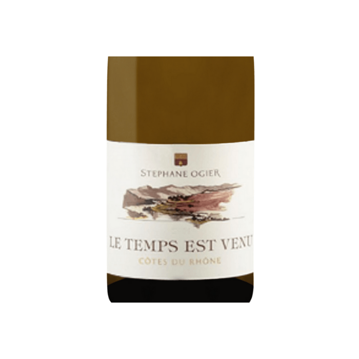 Stephane Ogier Le Temps Est Venu Blanc - Cotes du Rhone 2021