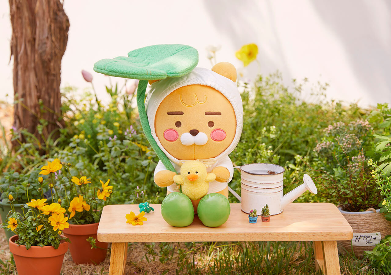 預購 萊恩 Kakao Friends  雨花園 娃娃
