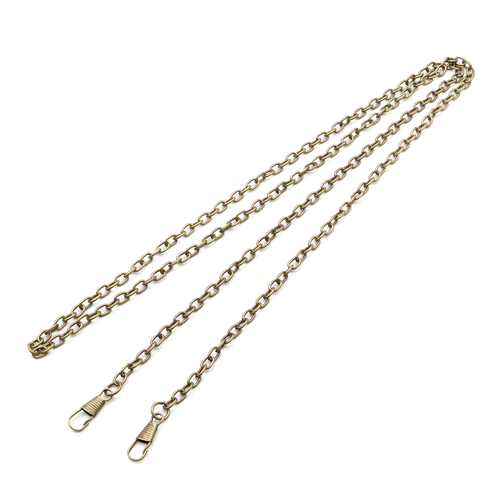 質感金屬細肩鍊【120公分長】古銅色