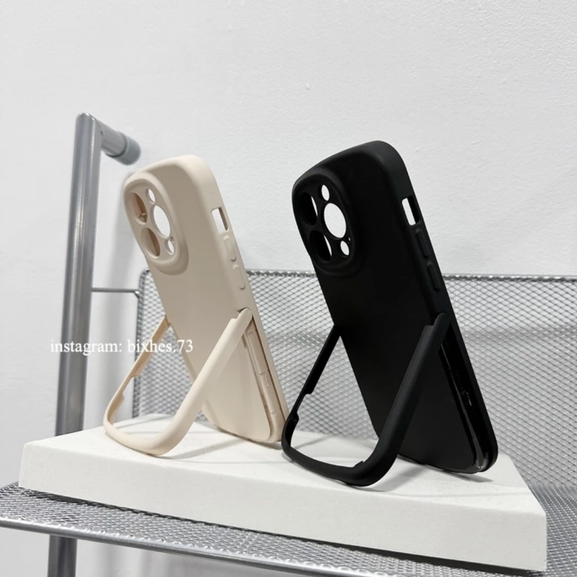 QQ隱形支架手機殼 軟殼