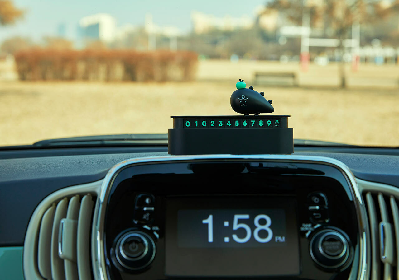 預購 萊恩 Kakao Friends   停車牌照Black Jordi