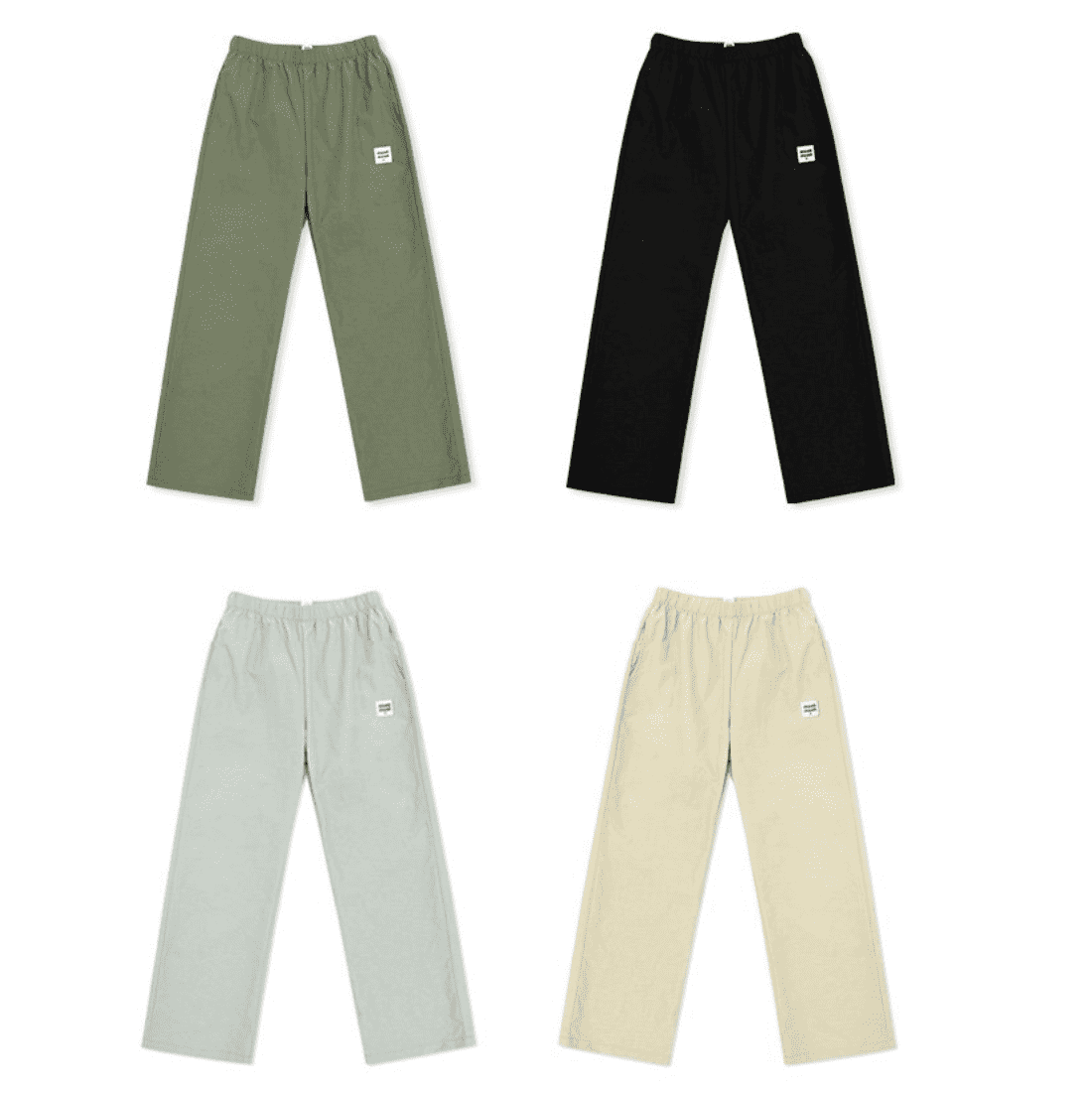 Muahmuah #21409 方形Logo 寬褲