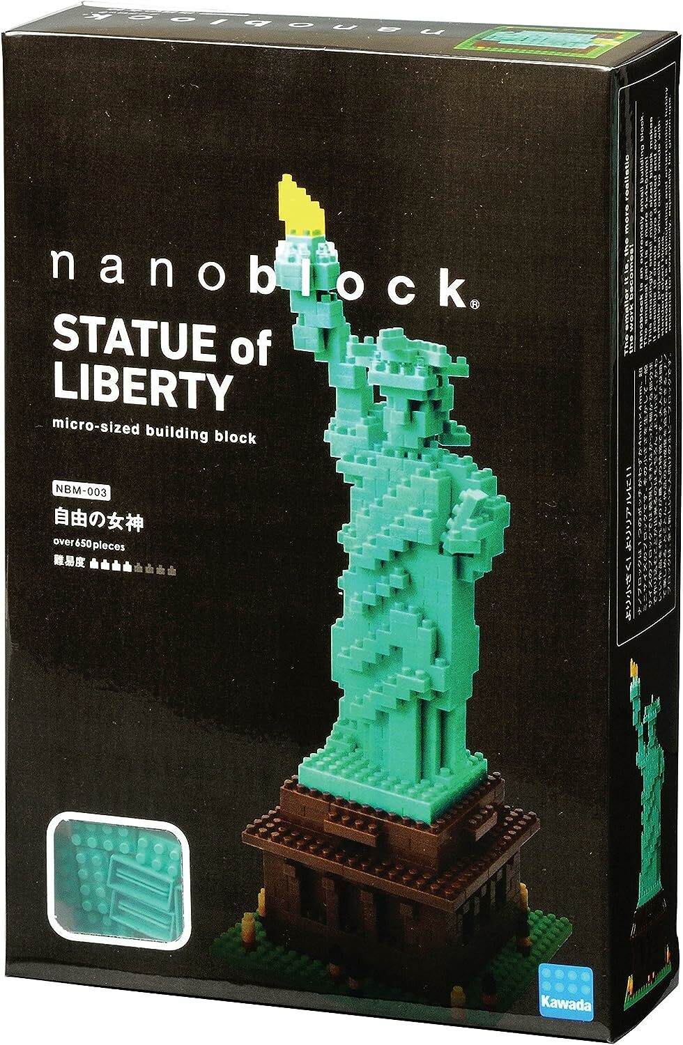 《 Nanoblock 迷你積木 》 NBM-003 自由女神
