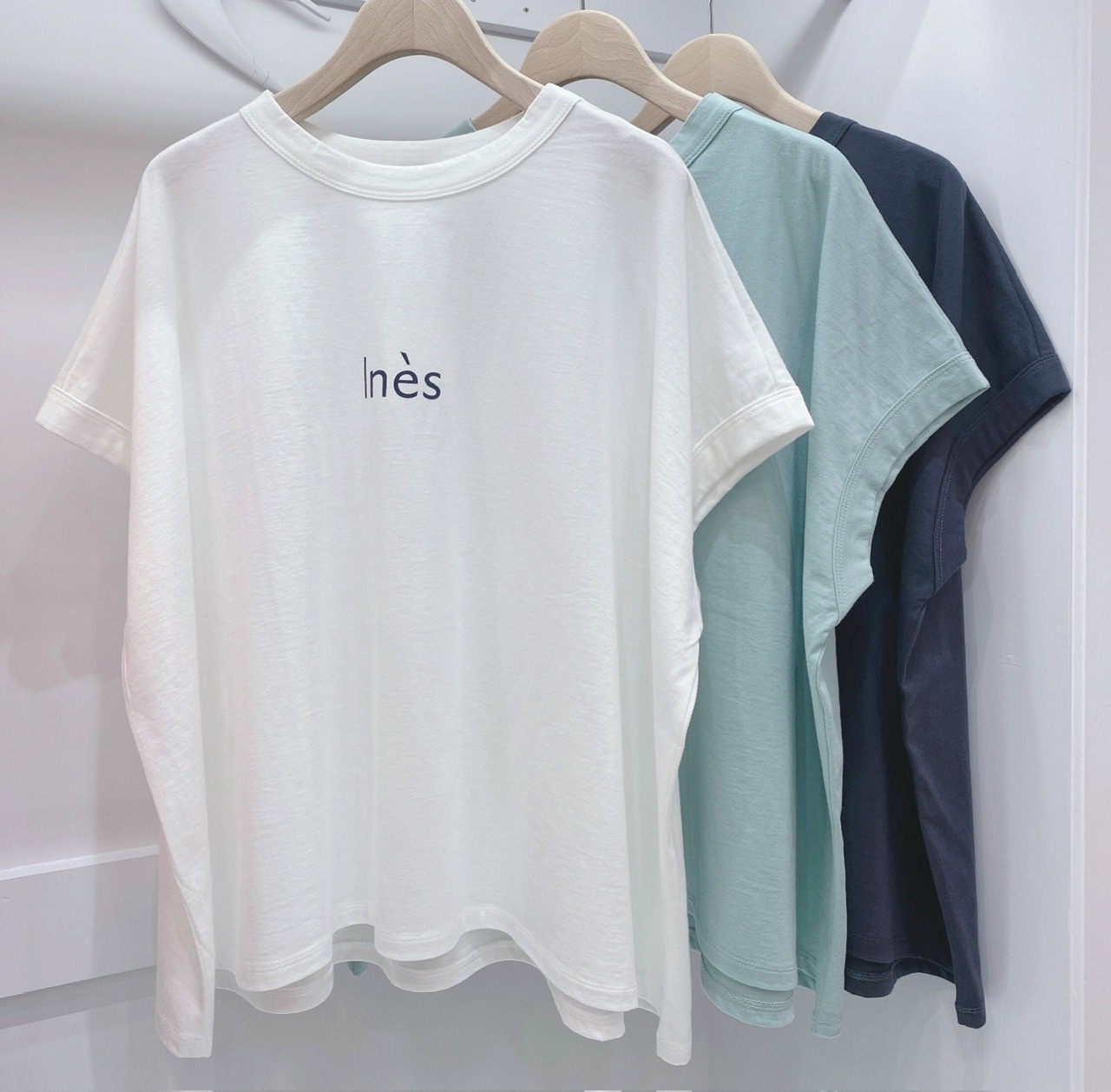 棉布寬幅徽標T恤