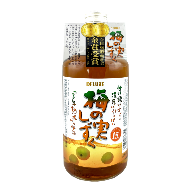 秋田 3年熟成梅實濃厚梅酒 720ml