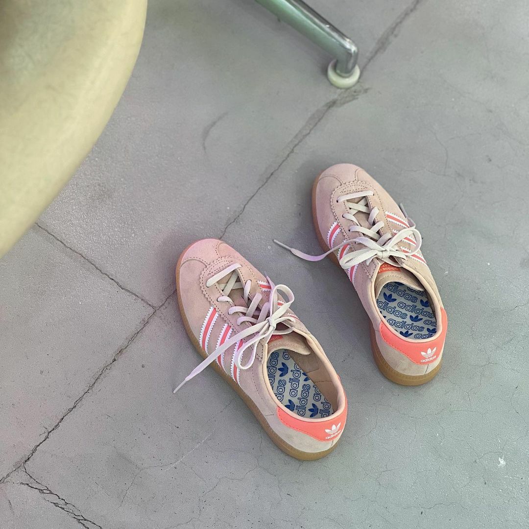 Adidas Originals State Series 象牙奶茶 奶茶色 水蜜桃橘 生膠底 復古 德訓鞋 ID2109