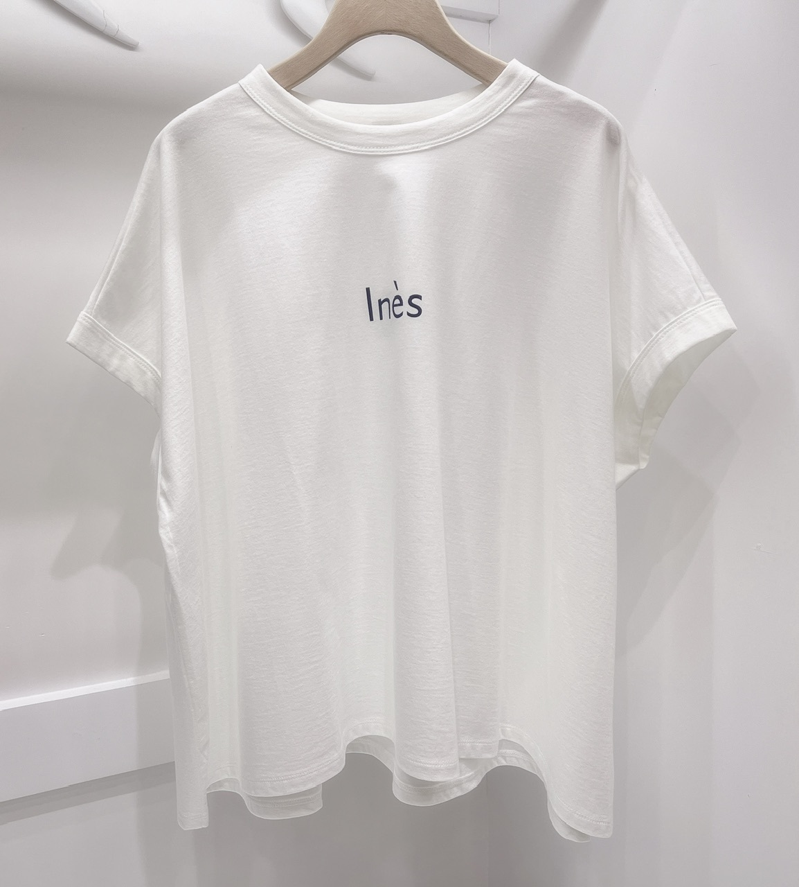 棉布寬幅徽標T恤