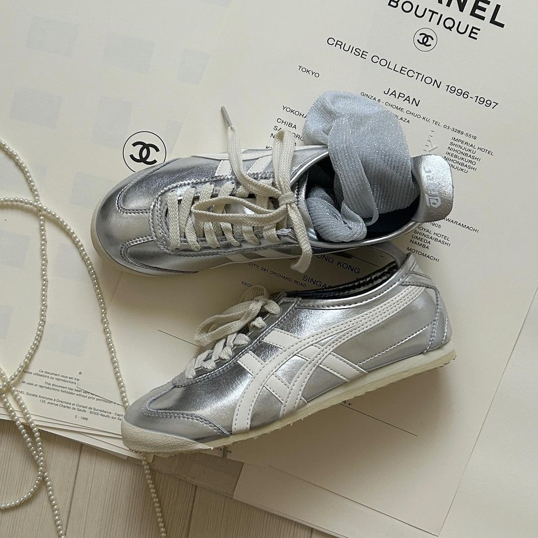 預購┃Onitsuka Tiger MEXICO 66 鬼塚虎 Y2K 銀色