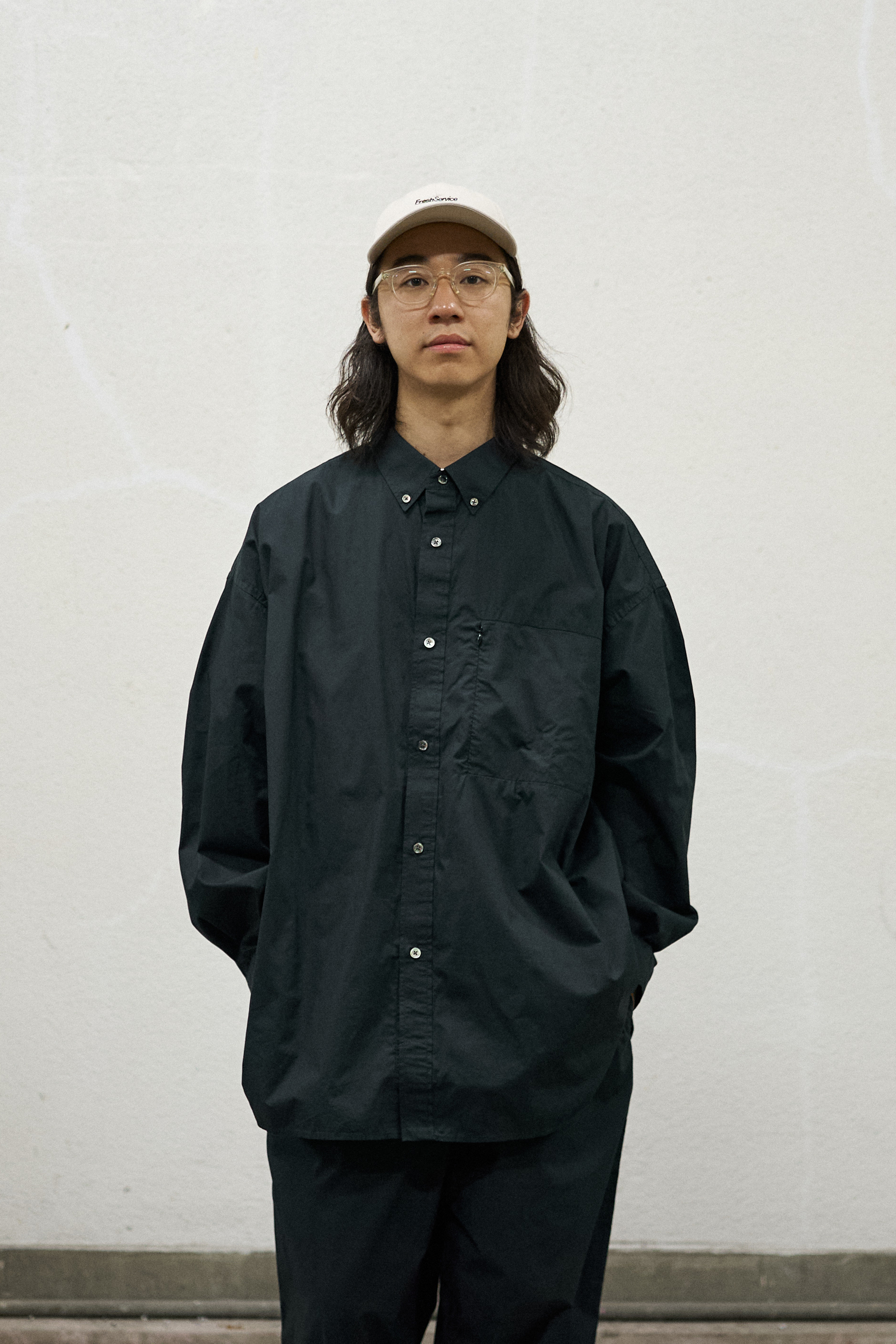 FRESH SERVICE UTILITY L/S B.D. SHIRT (3COL)