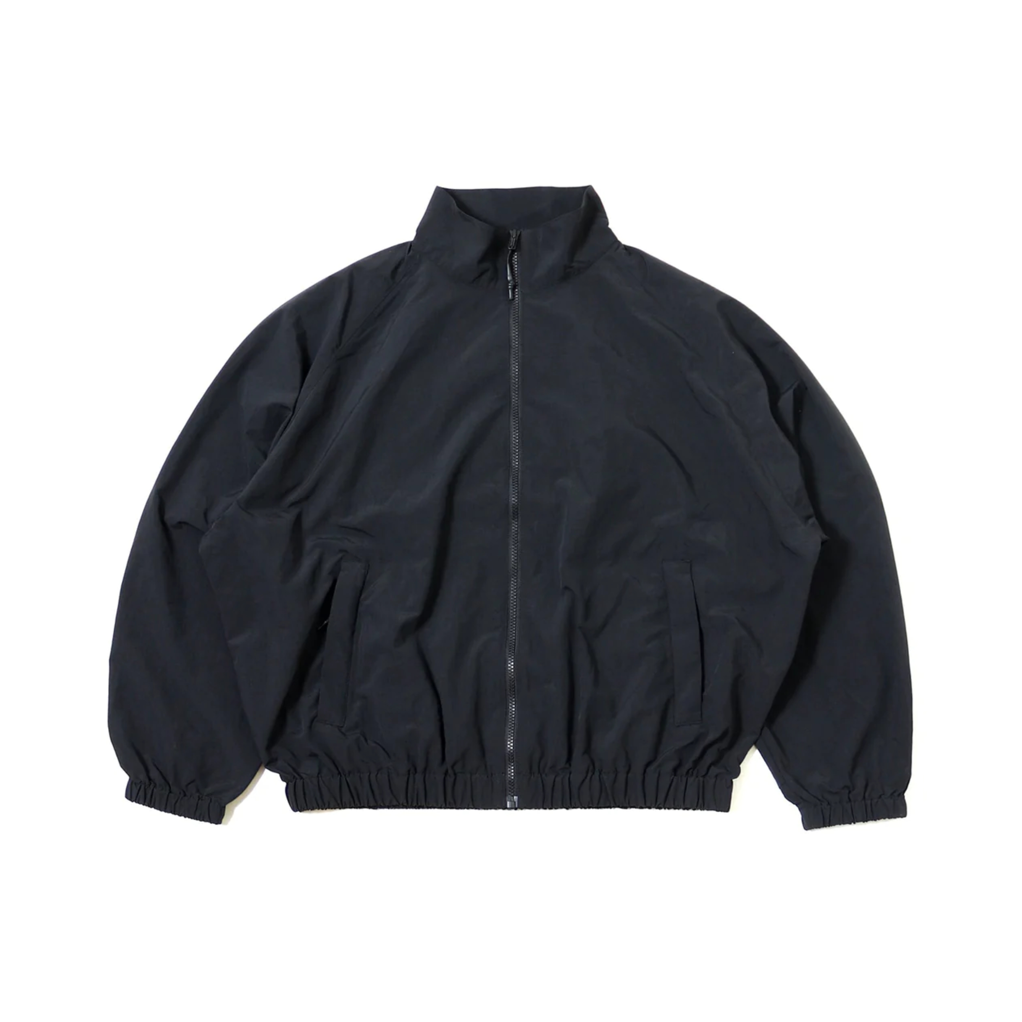 BURLAP OUTFITTER - TRACK JACKET / DARK CHARCOAL