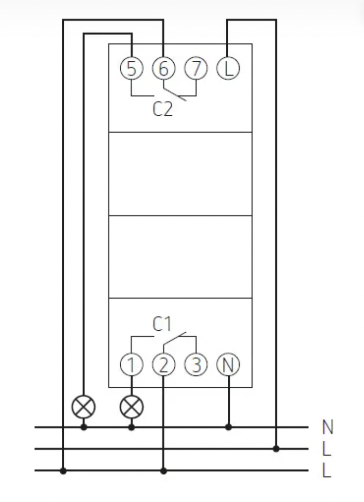 GRASSLIN 43.04.0004.1 數字定時器，TALENTO SMART CE2，DIN 導軌安裝