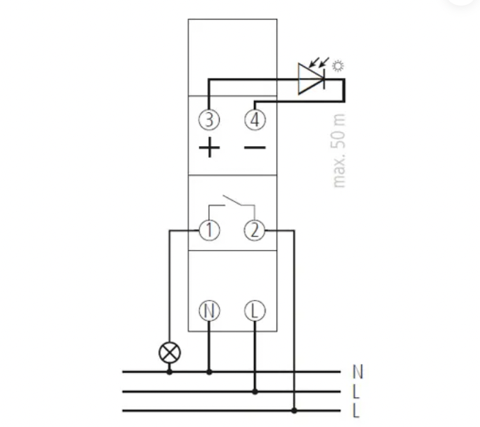 GRASSLIN 18.18.0014.1 光感應器控制器，TURNUS 501 E，DIN 導軌安裝
