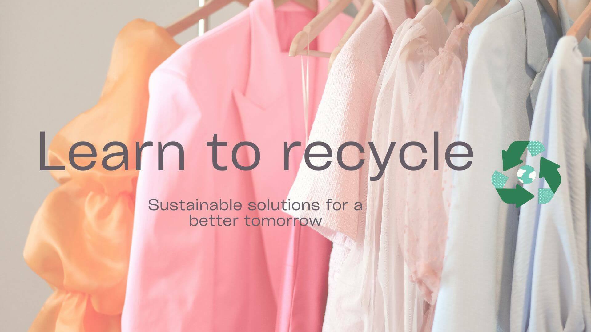 舊衣回收9 大管道介紹＆如何區分不可回收/可回收衣服，讓你輕鬆斷捨離！
