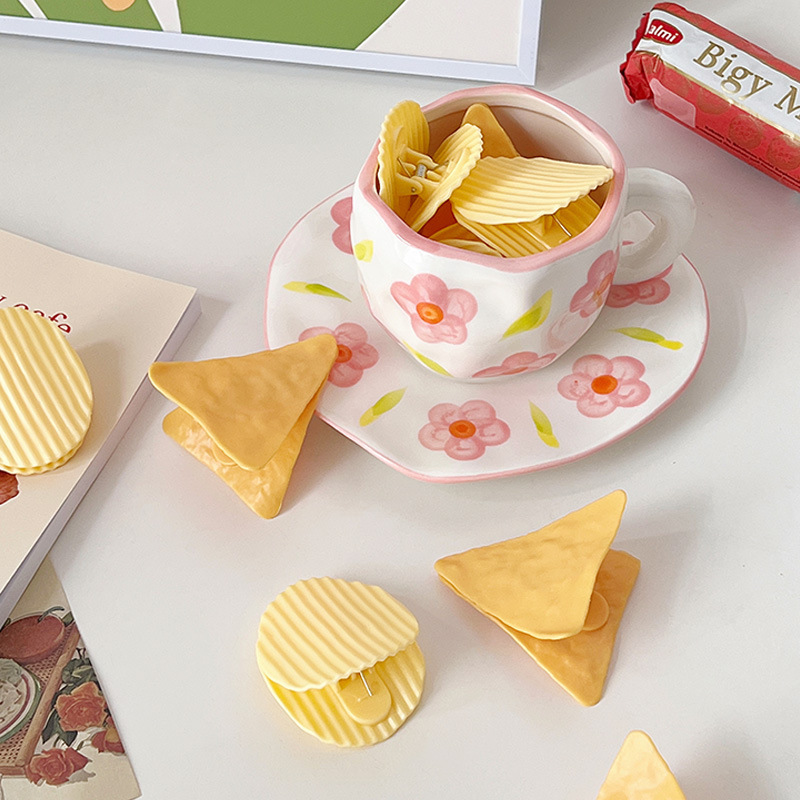 《2920》可愛洋芋片零食夾