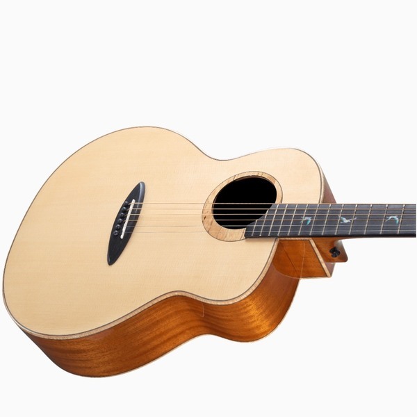 aNueNue LB100 雲杉木面板+桃花心木側背板 41吋 全單板 民謠吉他 / 鳥吉他 / 木吉他