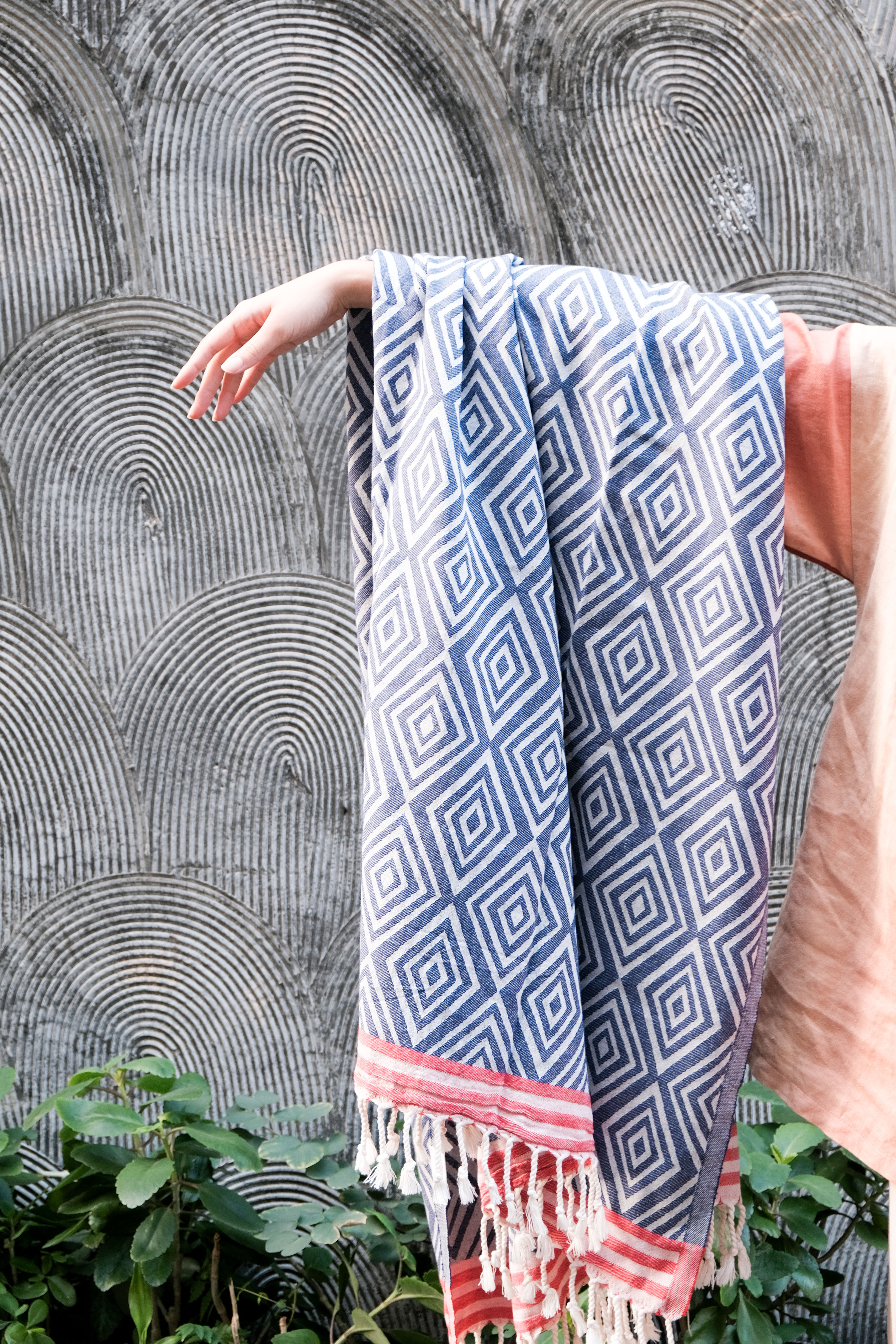 布爾丹手工織巾｜藍眼睛｜土耳其