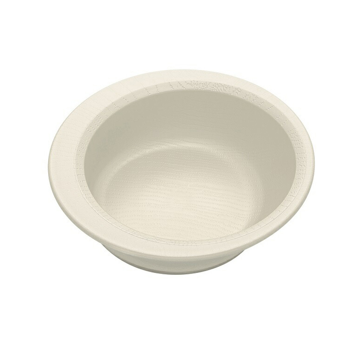 RESIN WOODGRAIN RICE BOWL