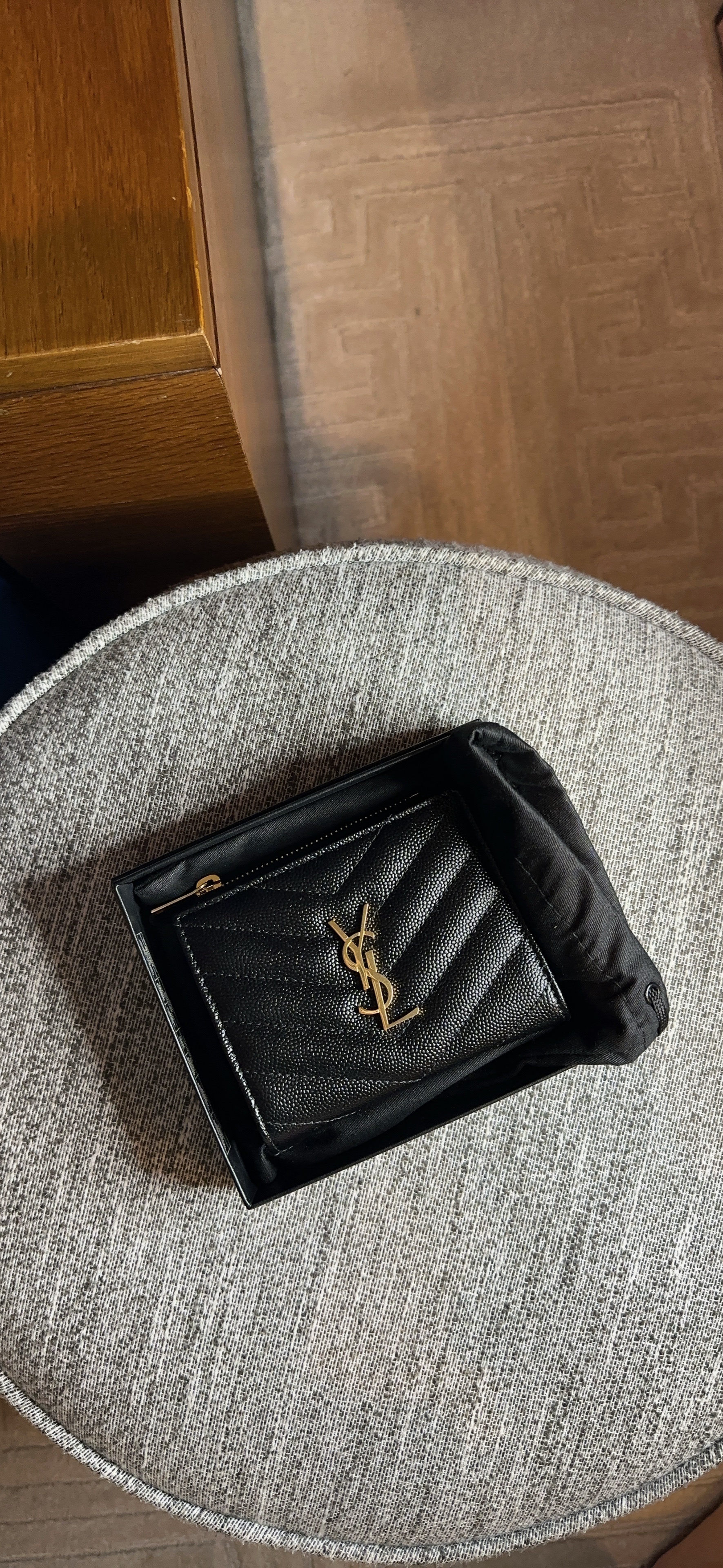 YSL mini wallet 有相位