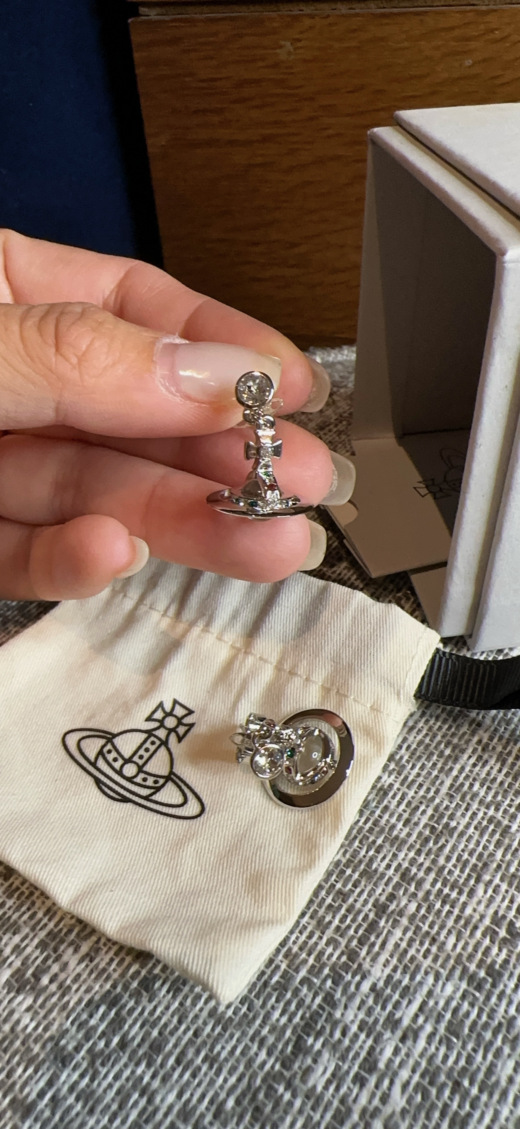 Westwood dropping earrings