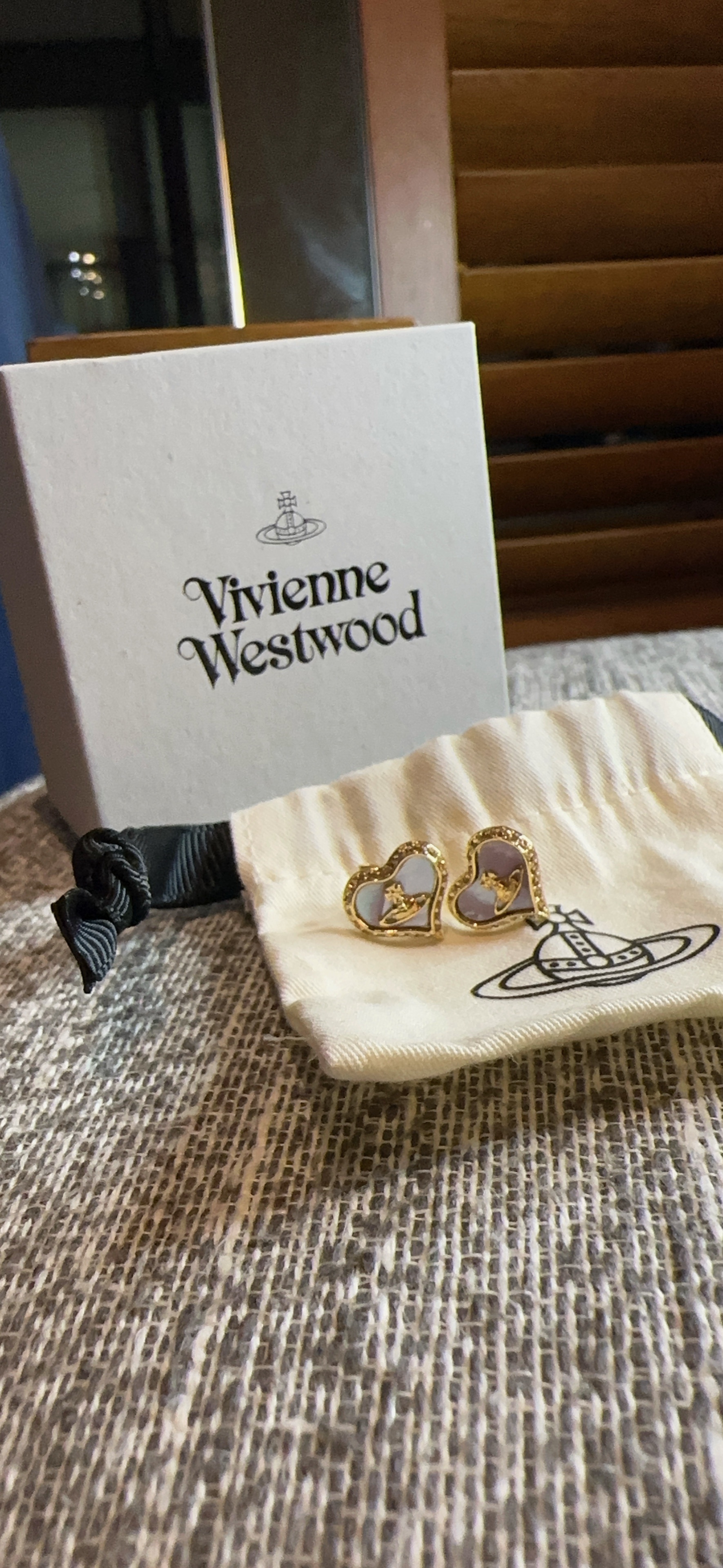 Westwood heart earrings