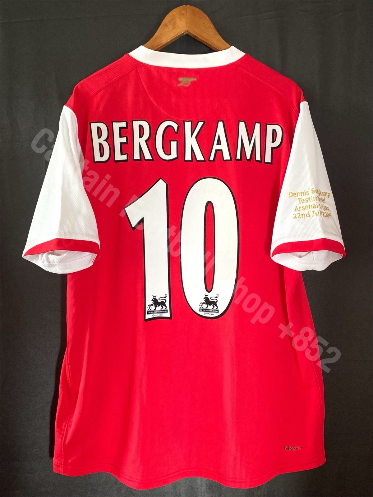 Arsenal Bergkamp #10 引退記念試合ユニフォーム Arsenal Bergkamp #10 引退記念試合ユニフォーム - メルカリ